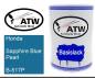 Preview: Honda, Sapphire Blue Pearl, B-517P: 500ml Lackdose, von ATW Autoteile West.